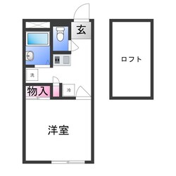 レオパレス日置荘の物件間取画像